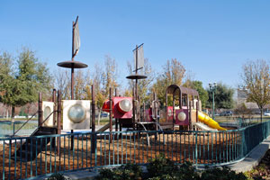 Weber Point playground, Stockton, CA