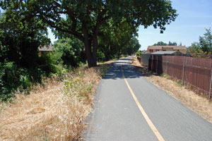 Dentoni Park Bike Trail, Stockton, CA