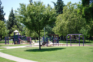 Fritz Grupe Park playground, Stockton, CA