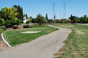 PG&E bike Trail in Weston Ranch, Stockton, CA