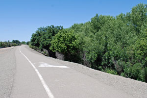 Ferench Camp Slough Bike Path in Weston Ranch, Stockton, CA